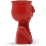 Greneric Character Portrait Flower Pot Resin Succulents Plant Pot - Image 12