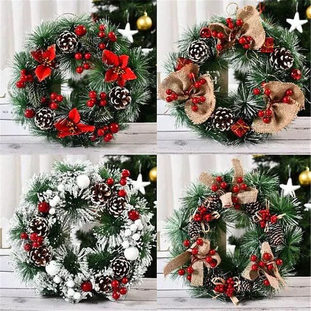 Handmade Christmas Decorative Wreaths - Image 5