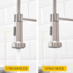 High Arc Spring Kitchen Sink Faucet - Image 6