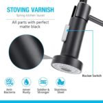 High Arc Spring Kitchen Sink Faucet - Image 5