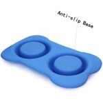 Hubulk 2 Stainless Steel Dog Bowl with No Spill Non-Skid Silicone Mat - Image 8