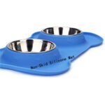 Hubulk 2 Stainless Steel Dog Bowl with No Spill Non-Skid Silicone Mat - Image 7
