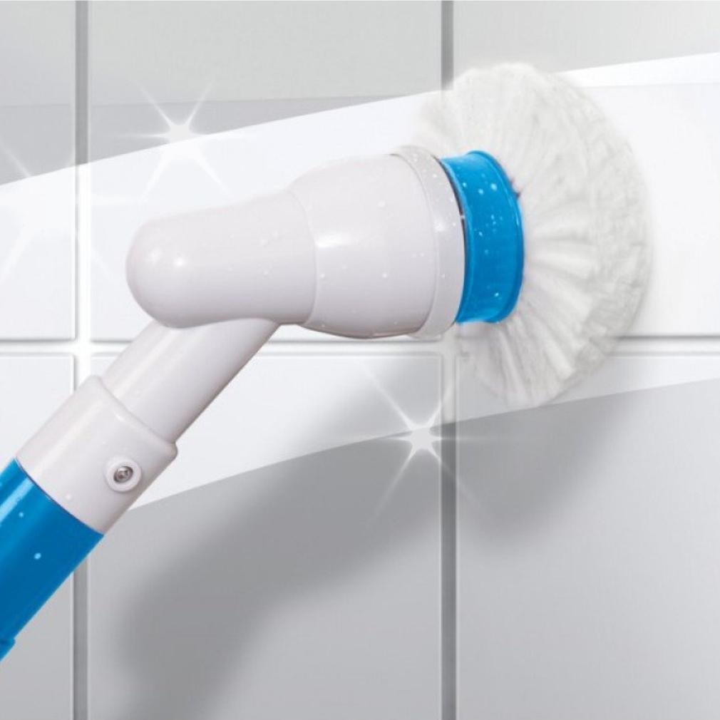 Electric Spin Scrubber Cordless Scrubber Brush with Long Handle