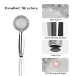 iMounTEK Color-Changing Hydropower LED Shower Head - Image 7