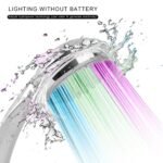 iMounTEK Color-Changing Hydropower LED Shower Head - Image 5