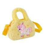 Kawaii Unicorn Pattern Plush Bag - Image 5