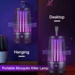 Killer Lamp Bug Zapper with Night Light Strap Mosquito Catcher - Image 12