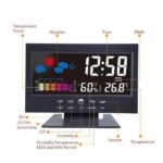 LCD Color Screen Digital Backlight Snooze Alarm Clock - Image 10