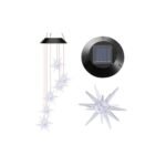LED Color-Changing Solar Explosion Star Wind Chime - Image 2