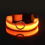 LED Dog Collars Light Adjustable Flashing Luminous Collar Night Anti-Lost - Image 3