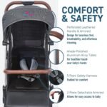 Lightweight Self Folding Baby Stroller, Ultra-Compact with One Hand Gravity Fold - Image 3