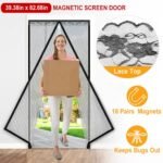Magnetic Screen Door Hands-free Fly Mesh Door Curtain - Image 7