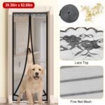 Magnetic Screen Door Hands-free Fly Mesh Door Curtain - Image 6