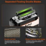 Men Rechargeable Cordless Beard Trimmer Grooming Kit - Image 9