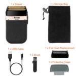 Men Rechargeable Cordless Beard Trimmer Grooming Kit - Image 7