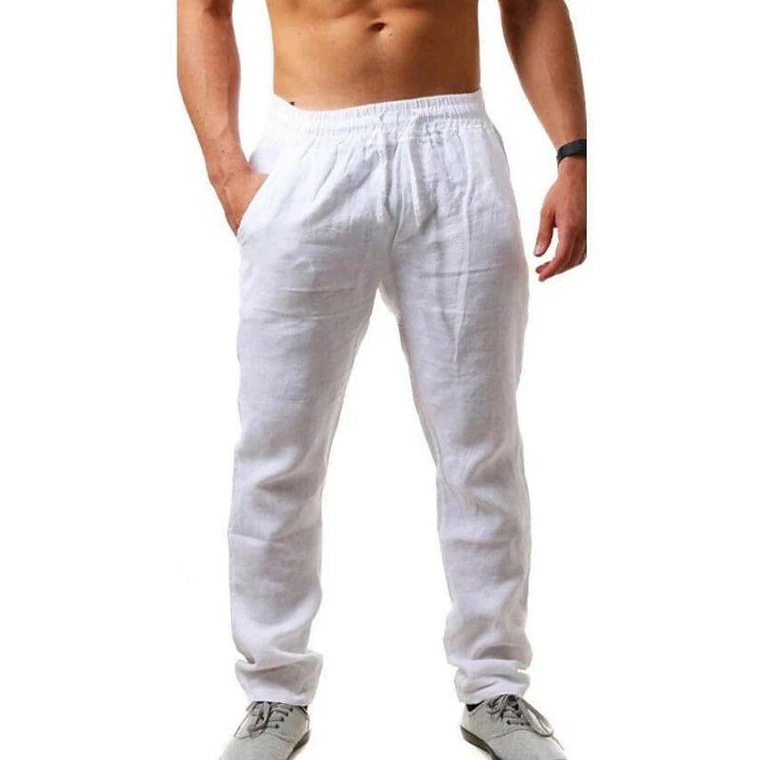 Men's Casual Breathable Straight Pants - Image 6