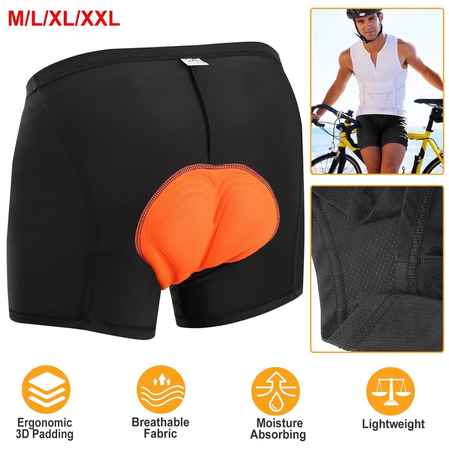 Men's Cycling Underpants Shorts - Image 12