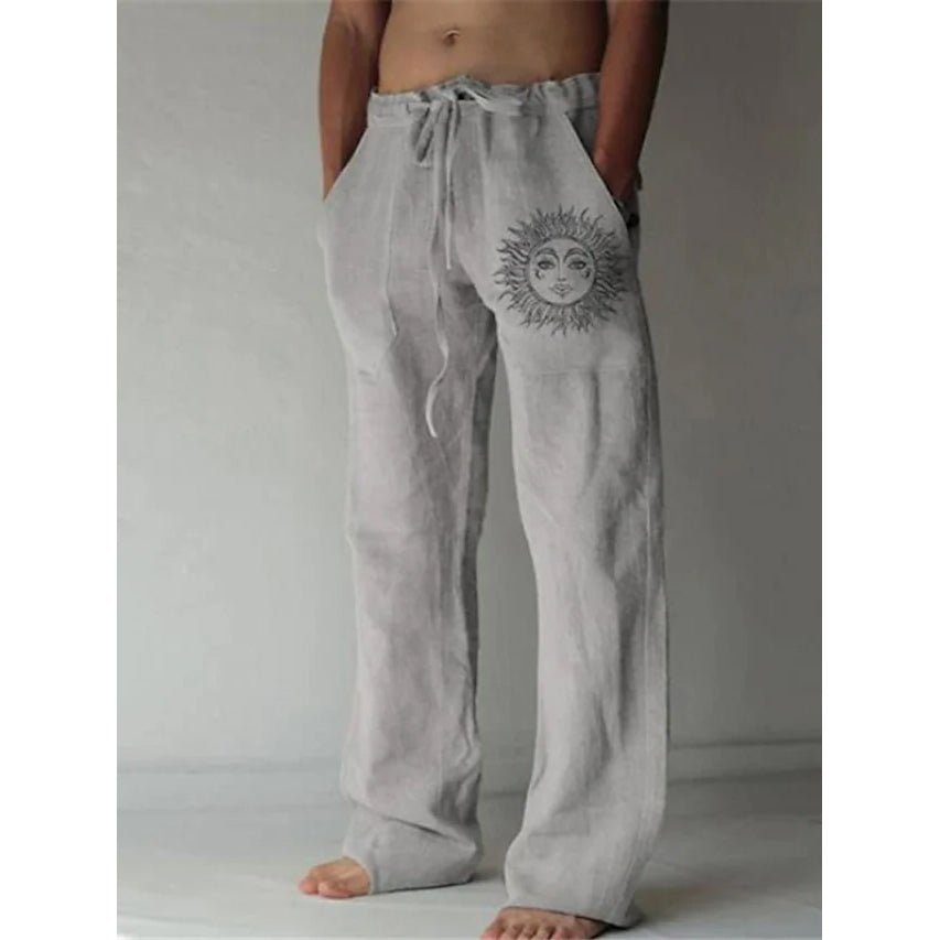 Men's Fashion Streetwear Straight Pants - Image 4