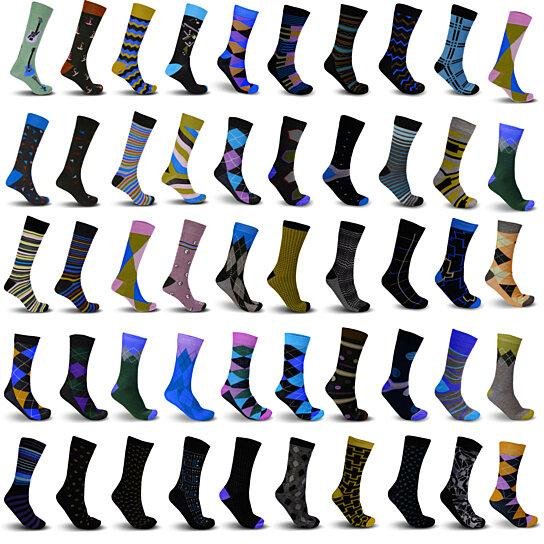 Men's James Fiallo Premium Quality Dress Socks - Image 7