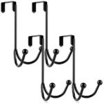 Metal Double Hanging Storage Hooks on Doors - Image 2