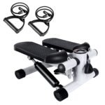 Mini Fitness Stepper with 2 Resistance Bands LCD Monitor - Image 3