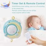 Mobile Star Projection Nursery Light Baby Rattle Toy with Music Box Remote Control - Image 10