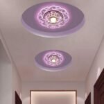 Modern Crystal LED Saving Bright Ceiling Blue Light Lamp Fixture Chandelier - Image 5