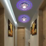 Modern Crystal LED Saving Bright Ceiling Blue Light Lamp Fixture Chandelier - Image 4