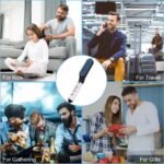 Multifunctional Beard Straightener for Men Electric Hot Hair Straightening Comb - Image 7