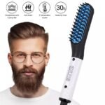 Multifunctional Beard Straightener for Men Electric Hot Hair Straightening Comb - Image 2