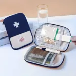 2-Pack: Portable Medicine Storage Bag Camping Emergency First Aid Kit Organizer - Image 10