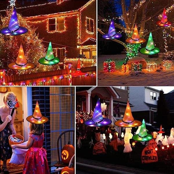 Outdoor Halloween Decoration Glowing Hats - Image 3