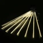 Outdoor Solar Meteor Christmas String Lights - Image 3
