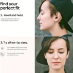 Pair of Super Soft, Reusable Silicone Ear Plugs - Image 5