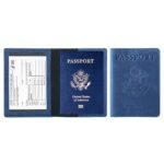 Passport Holder with Vaccination Card Protector - Image 7