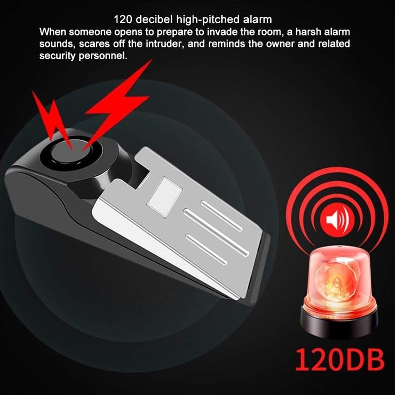 Personal Security and Safety Door Stop Alarm - Image 5