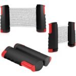 Ping Pong Set with 4 Paddles & Net for Any Table - Image 3