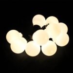 Plug-in Globe String Light Warm White Fairy Light Bulbs - Image 3