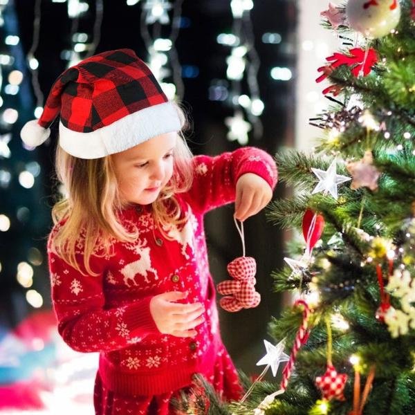 Plush Knitted Christmas Hat - Image 8