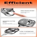 Pocket Size Portable Shaver Wet and Dry Mens Razor USB Rechargeable Shaver - Image 6