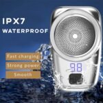 Pocket Size Shaver Wet and Dry Mens Razor - Image 3