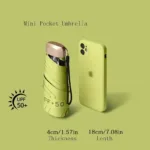 Pocket Windproof UV50 Anti-sunburn Rain Umbrella - Image 11