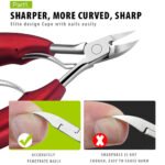 Podiatry Toe Nail Clippers for Thick/Heavy Duty Nails - Image 4