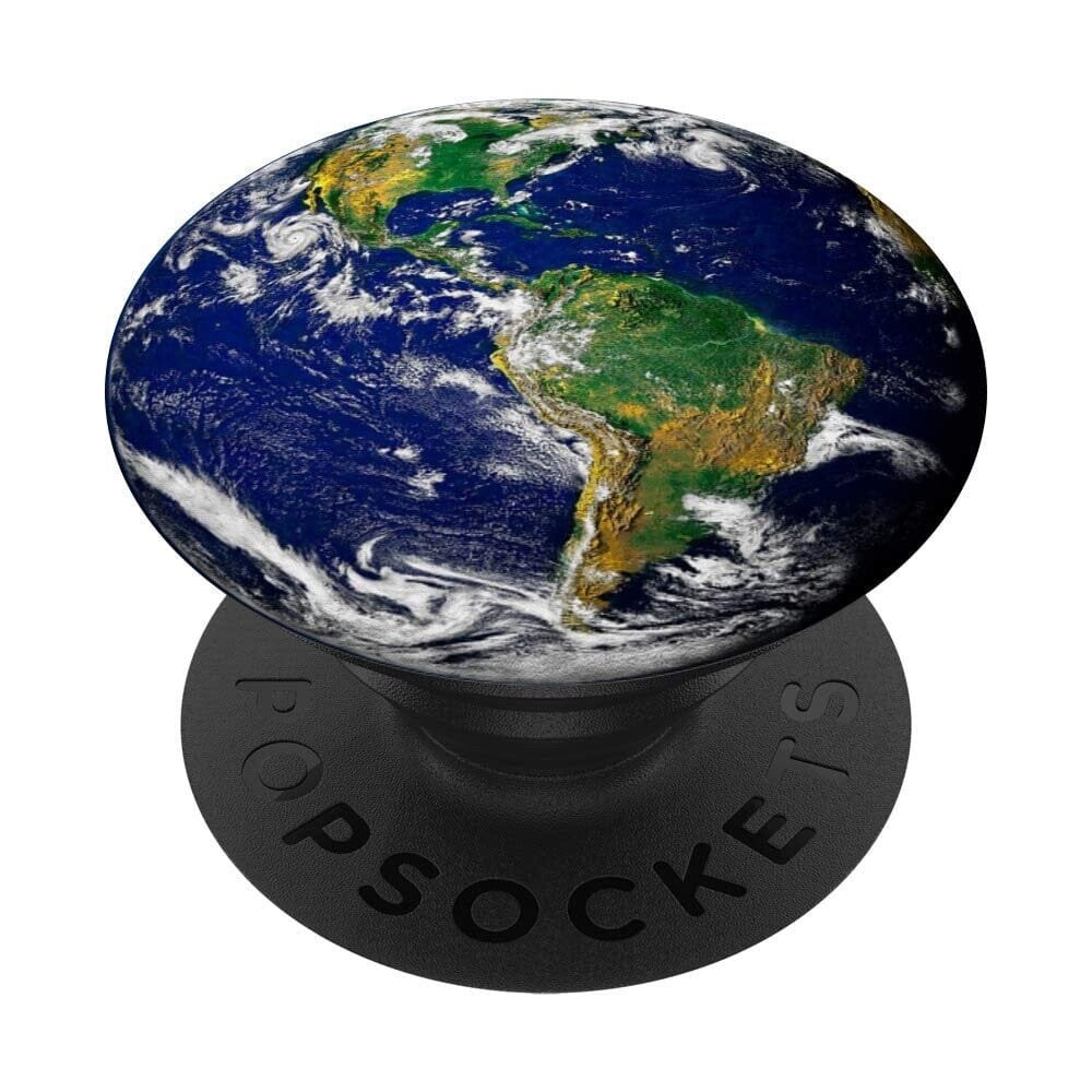 PopSockets Pop Grip Phone Holder Stand Earth Design