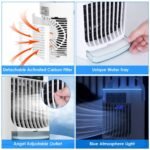 Portable Air Conditioner Fan Evaporative Humidifier 3 Speed Spray - Image 4