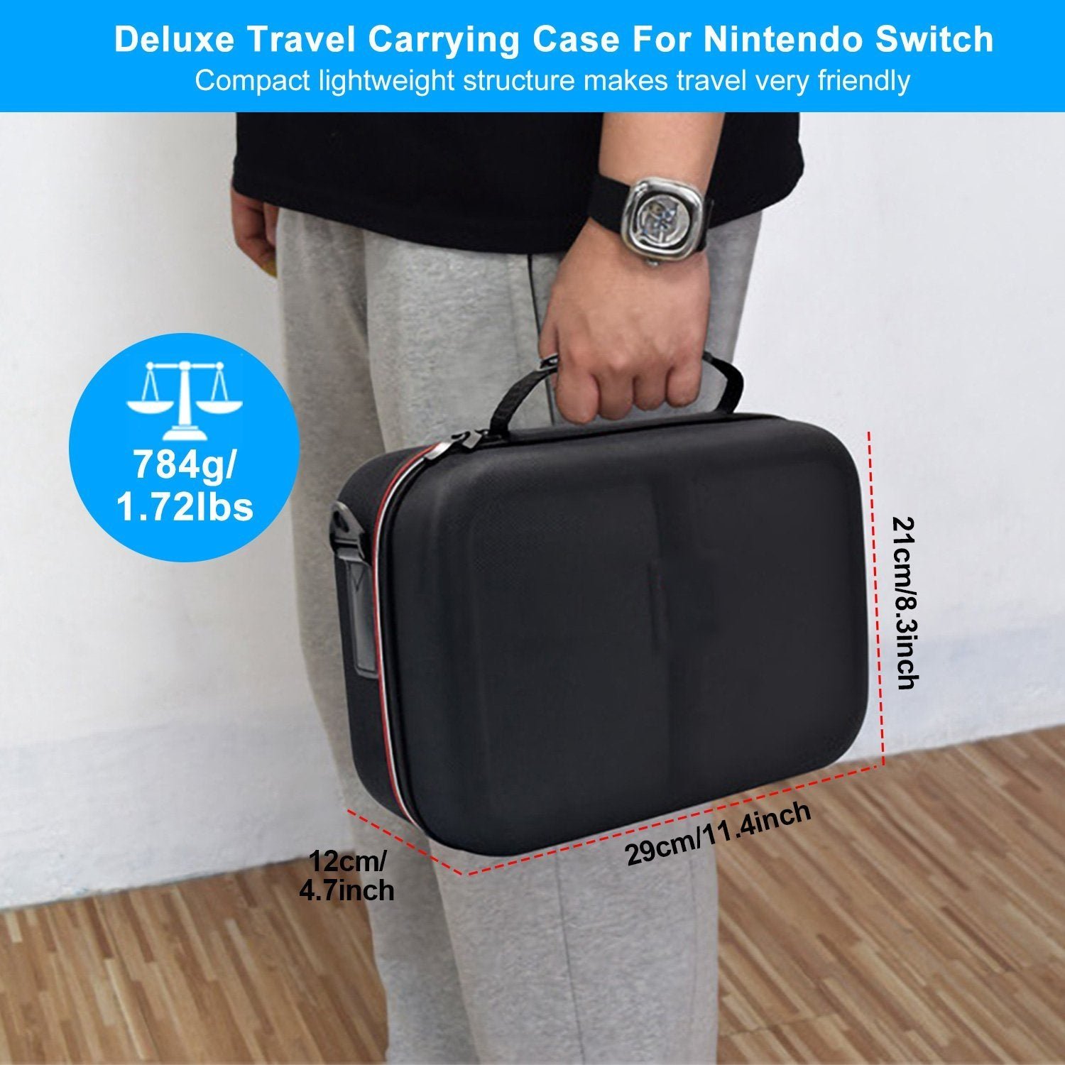 Portable Deluxe Carrying Case for Nintendo Switch - Image 13