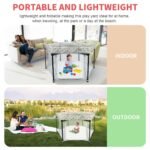 Portable Folding Playard for Babies, Toddler Indoor & Outdoor Play - Image 6