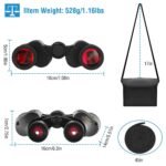 Portable HD Binoculars with Shoulder Strap Bag - Image 5