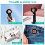 Portable Rechargeable Handheld Fan - Image 10