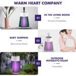 Portable USB Electric Mosquito Killing LED Lamp - Image 4